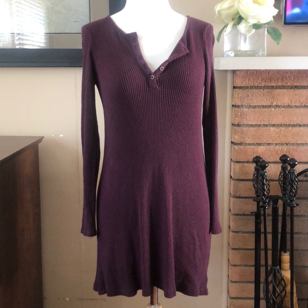 American Eagle Purple Sweater Dress Size XS
